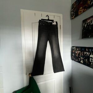 Refuge Black Flare & Wide Leg Jeans